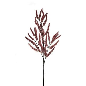Rama de Espiga Decorativa Rosada