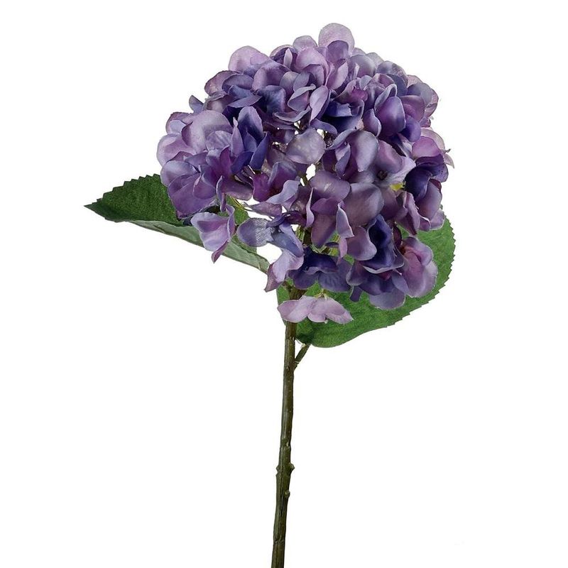 Hortensia Artificial Decorativa Lila