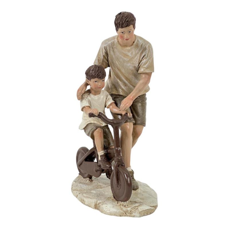 Escultura Decorativa Padre e Hijo 21Cm