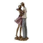 Figura Decorativa Pareja Abrazada