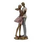 Figura Decorativa Pareja Abrazada