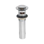 Contra para Desagüe con Rebosadero con Sistema Push para Lavamanos de 1 1/4 plg