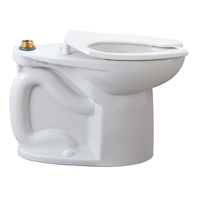 Sanitario Cadet 3 17 Plg Fluxómetro a Batería Abierto