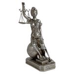 Escultura Decorativa Dama de La Justicia