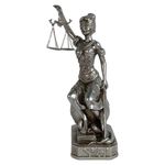Escultura Decorativa Dama de La Justicia