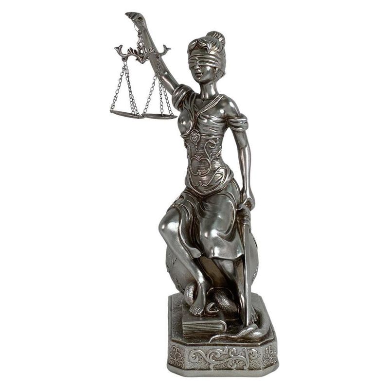 Escultura Decorativa Dama de La Justicia