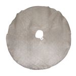 Falda para Árbol de Navidad  Lino Beige