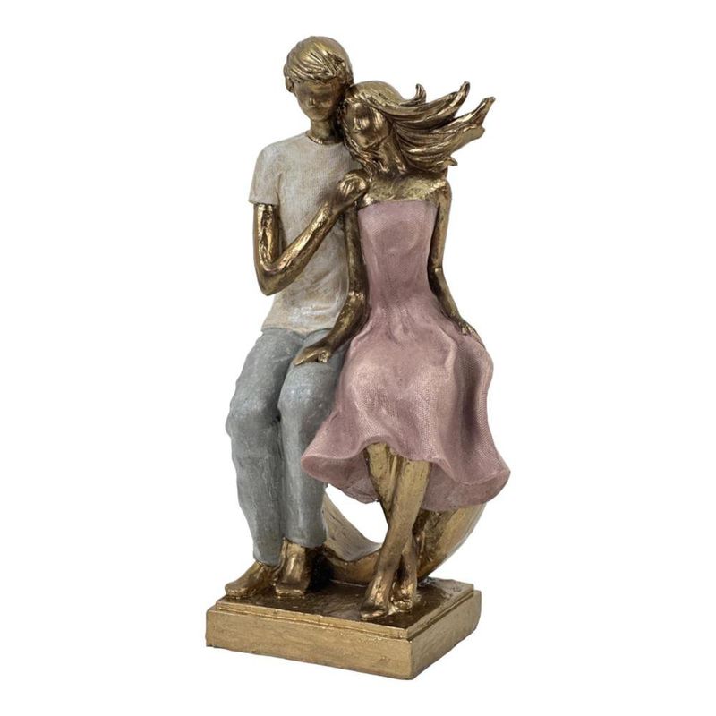 Figura Decorativa Pareja 27Cm