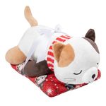Cojín Diseño Gatito con Throw Navideño