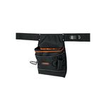 Cinturón Nylon 7 Espacios Negro