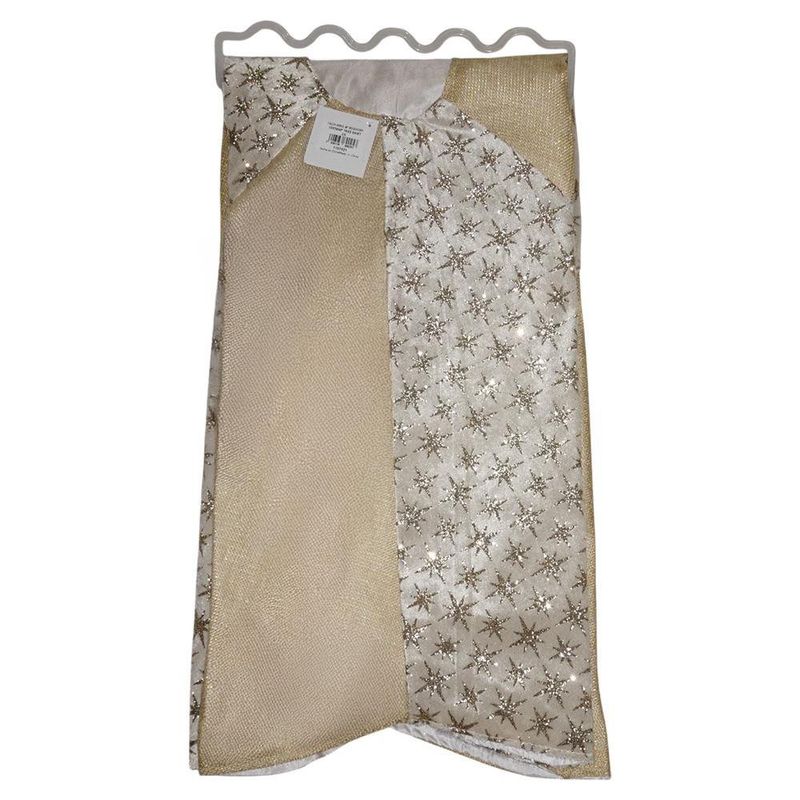 Falda Beige Ivory para Árbol de Navidad