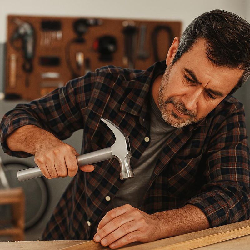 Martillo Tubular Pulido 16 Oz Uña Recta