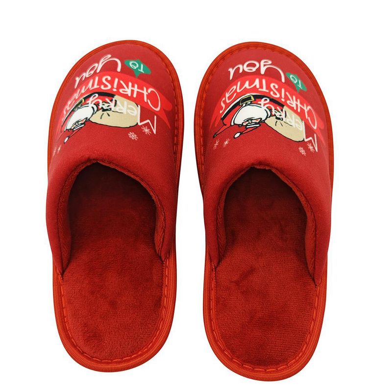 Pantuflas Navideñas Diseño Surtido Talla 45 XL