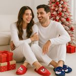 Pantuflas Navideñas Talla 41 Diseños Surtidos