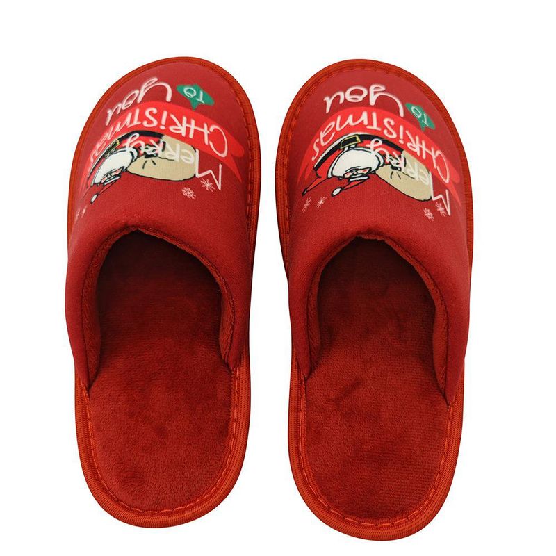 Pantuflas Navideñas Talla 41 Diseños Surtidos