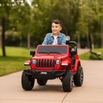 Jeep Wrangler Montable Rojo 12 V