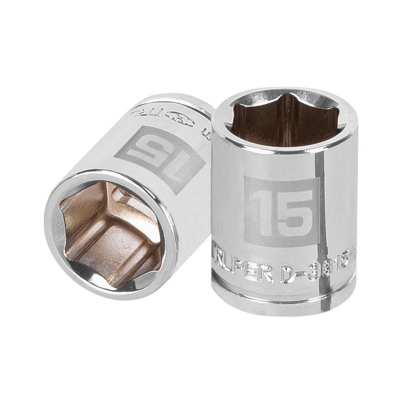 Dado 15 Mm 6 Puntas Cuadro 3/8 Plg