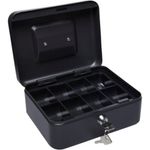 Caja de Seguridad de Metal Negra