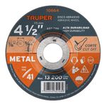 Disco Abrasivo para Corte en Metal 4-1/2 X 5/64 Plg