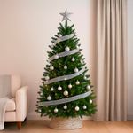 Listón Plateado Transparente