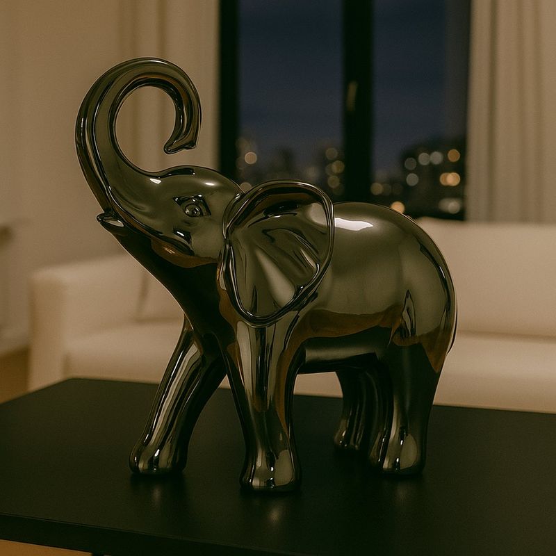 Figura-Decorativa-Elefante-Metalico-Gris