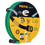 Manguera para Jardín PVC Verde de 10 M 1/2 Plg