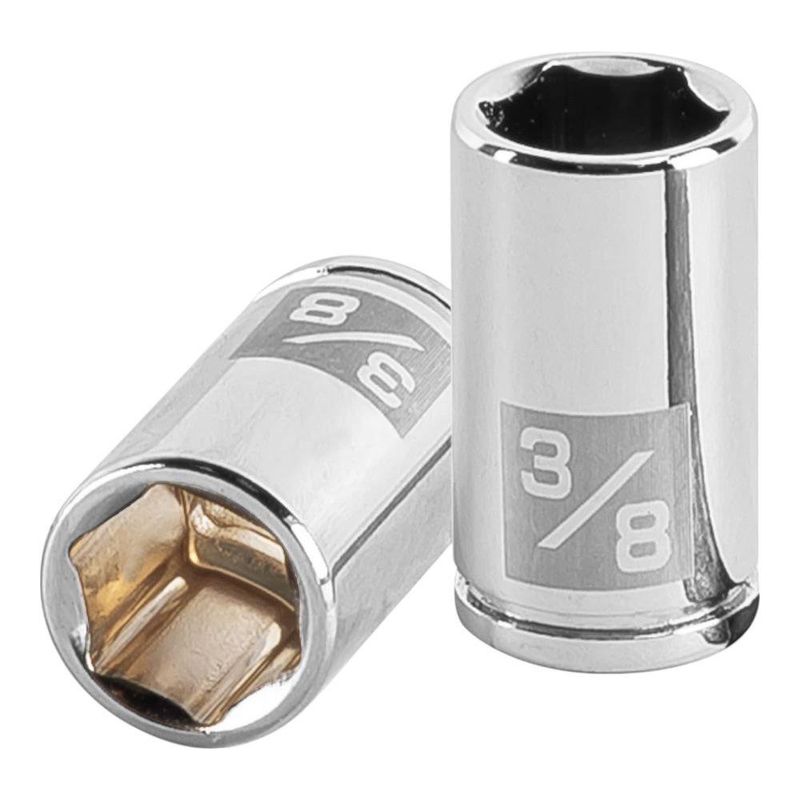 Dado 3/8 Plg 6 Puntas Cuadro 1/4 Plg