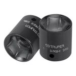 Dado de Impacto 19 Mm 6 Puntas Cuadro 1/2 Plg
