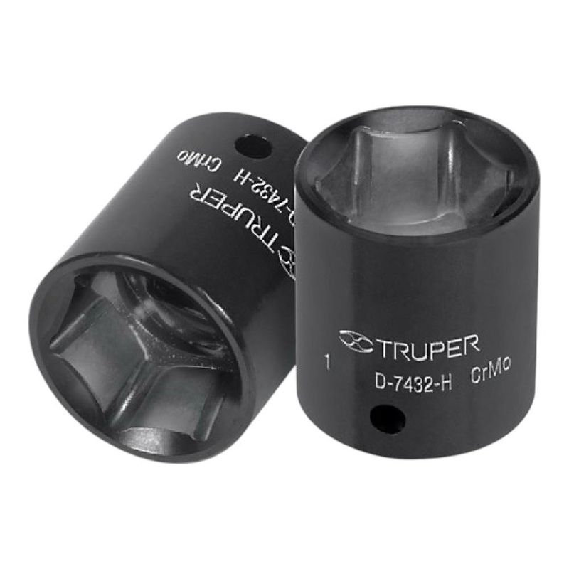 Dado de Impacto 19 Mm 6 Puntas Cuadro 1/2 Plg