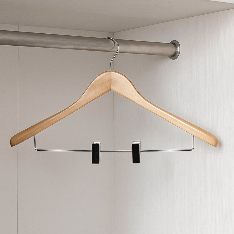 Percha-de-Madera-para-Chaqueta-y-Pantalon