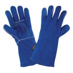 Guantes de Carnaza Reforzados para Soldar