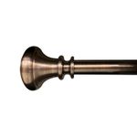 Galería Metálica Extensible Bronce 60‑120 Cm