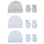 Set Gorro y Guantes Osos 6 Pzas