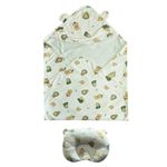 Set Frazada y Soporte Aguacates