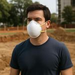 Mascarilla N95 para Polvos y Partículas 2 Pzas