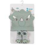 Gorro y Calcetas Dinosaurio 2 Pzas