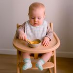 Set Baberos y Calcetas Dinosaurio 5 Pzas