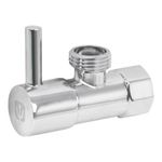 Llave Angular Cromada con Cartucho y Chapetón