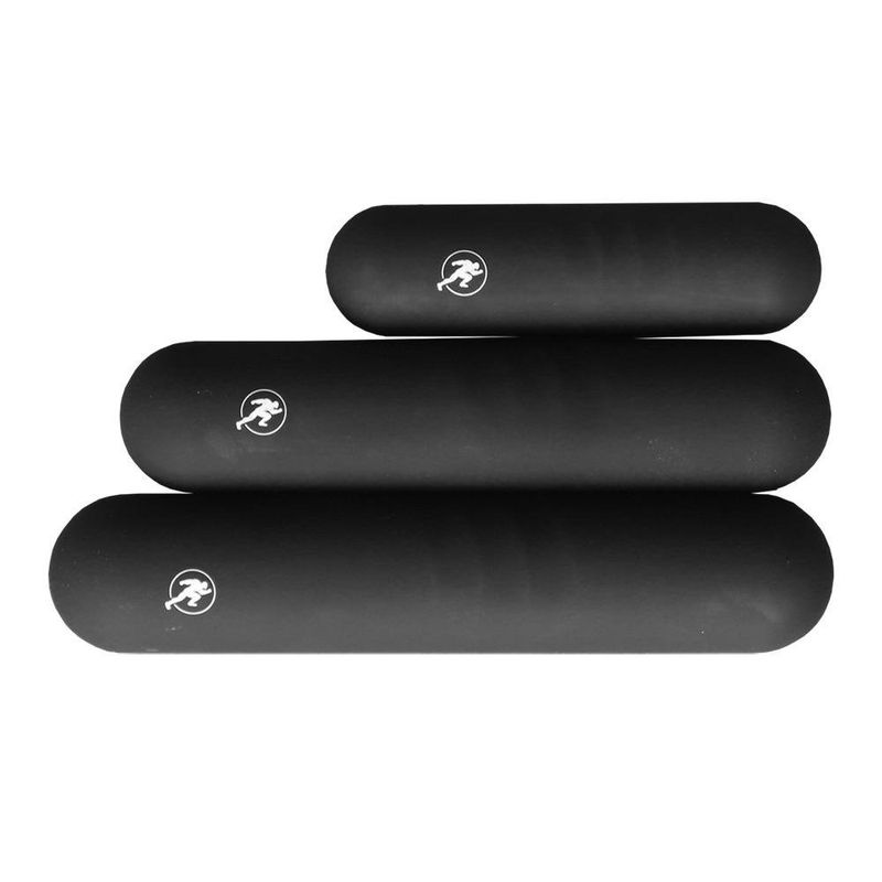 Par de Pesas para Yoga 1 kg para Ejercicio y Tonificación Ligera Color Negro