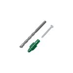 Kit de 20 Tarugos 1/2 Plg con Tornillos y Broca