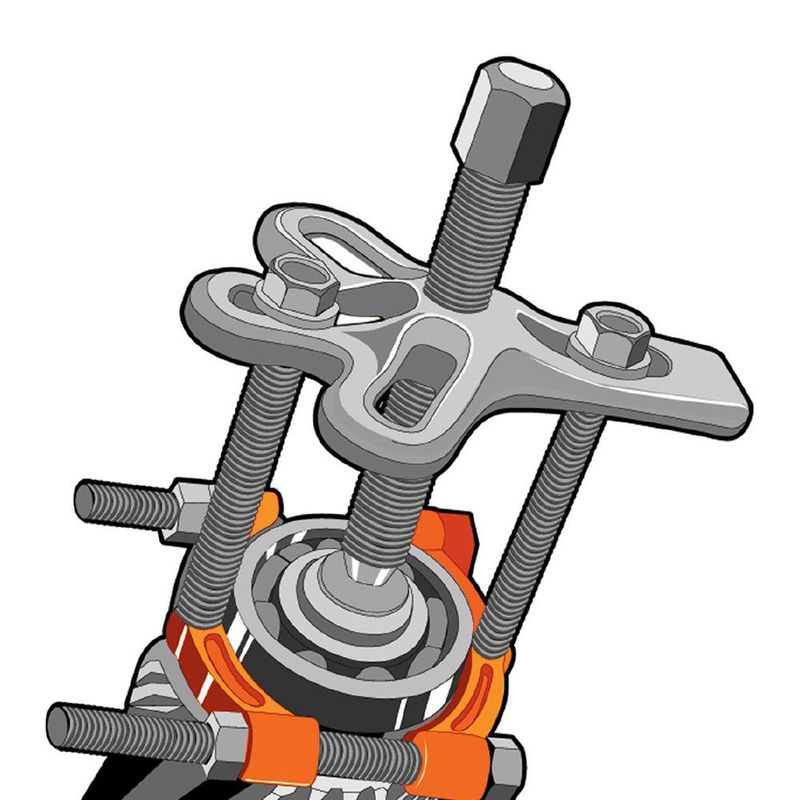 Extractor de Baleros 25 a 62 Mm