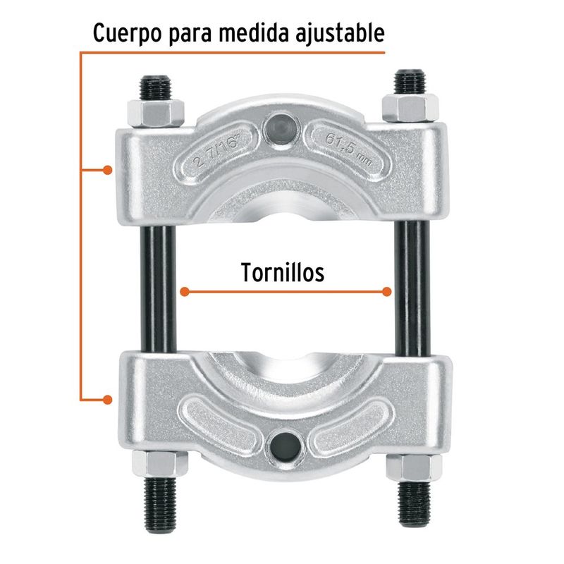Extractor de Baleros 25 a 62 Mm