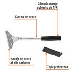 Raspador de Acero con Mango 4 Plg