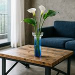 Florero Azul 15x15x30 Cm