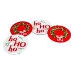 Set de 4 Portavasos Navideños Ho Ho