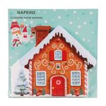 Set de 12 Servilletas Casa de Jengibre 32x36Cm