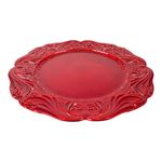 Plato Base Rojo 33 Cm