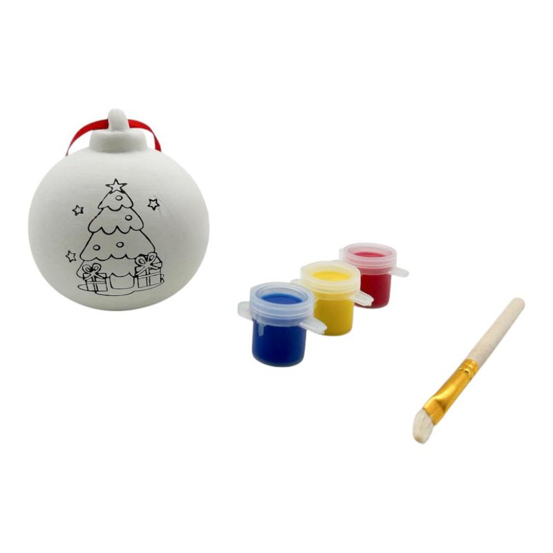 Set de Esculturas Navideñas para Pintar Diseños Surtidos