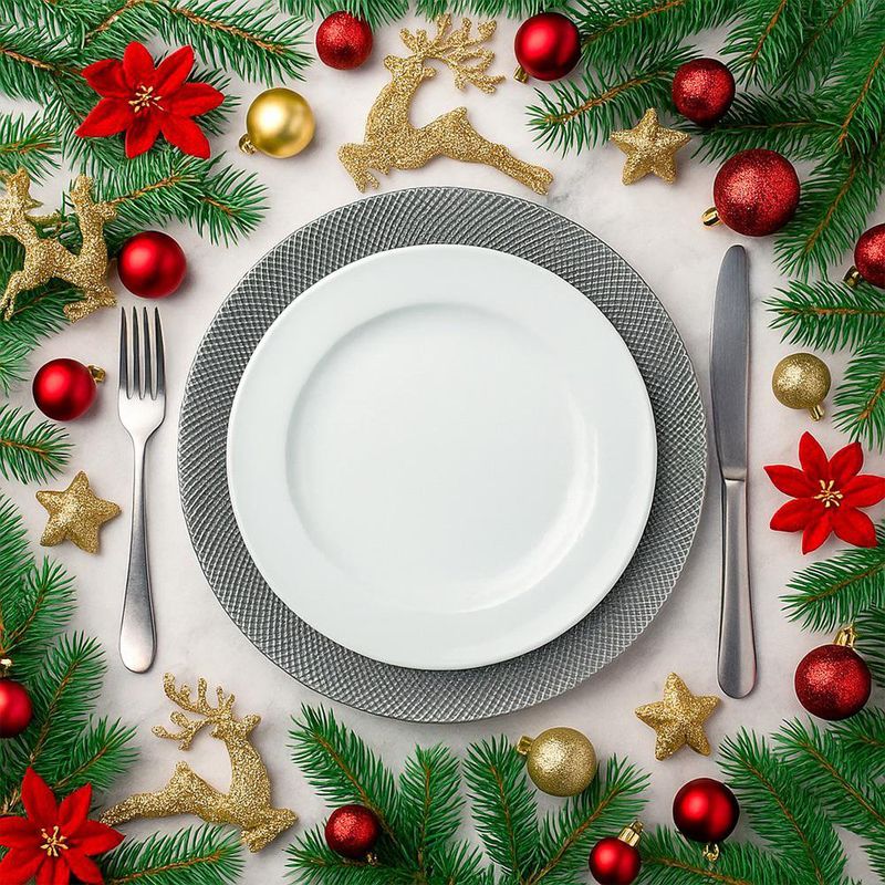 Plato Base Vidrio Plateado 33Cm