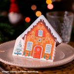 Set de 12 Servilletas Casa de Jengibre 32x36Cm